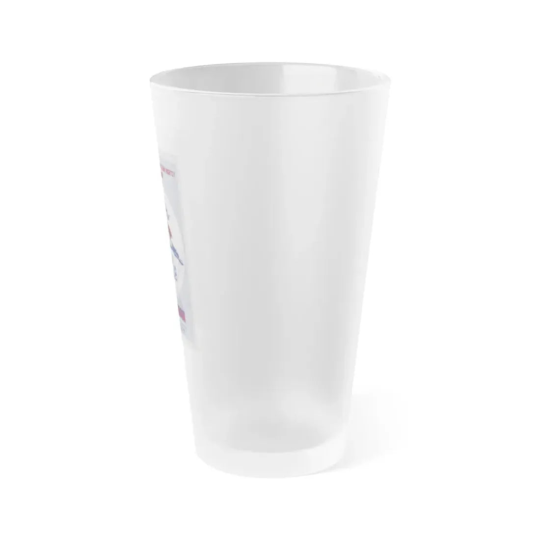 SOUPERMAN 1976 Movie Poster - Frosted Pint Glass 16oz - Go Mug Yourself