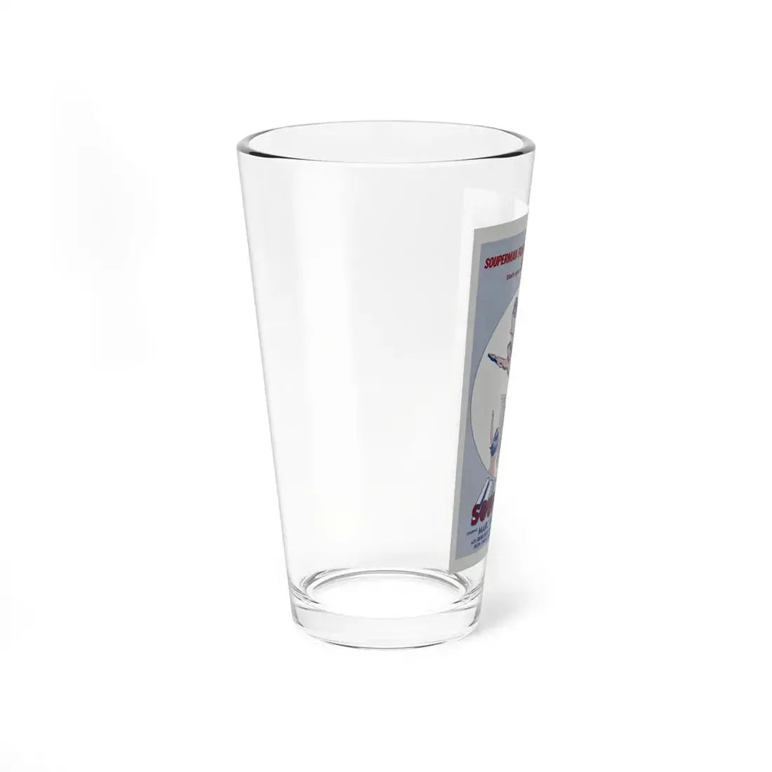 SOUPERMAN 1976 Movie Poster - Pint Glass 16oz - Go Mug Yourself
