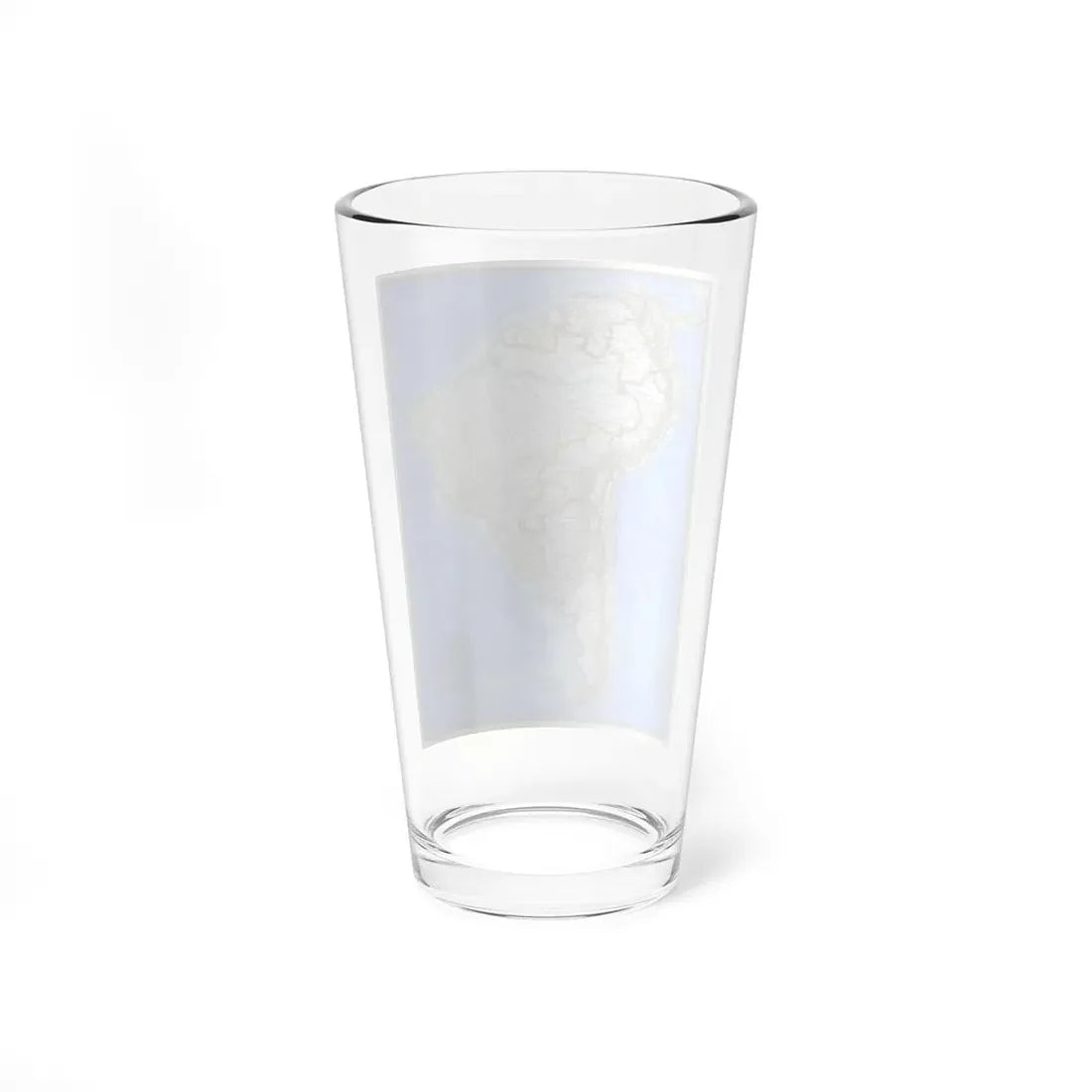 South America (1972) (Map) Pint Glass 16oz - Go Mug Yourself