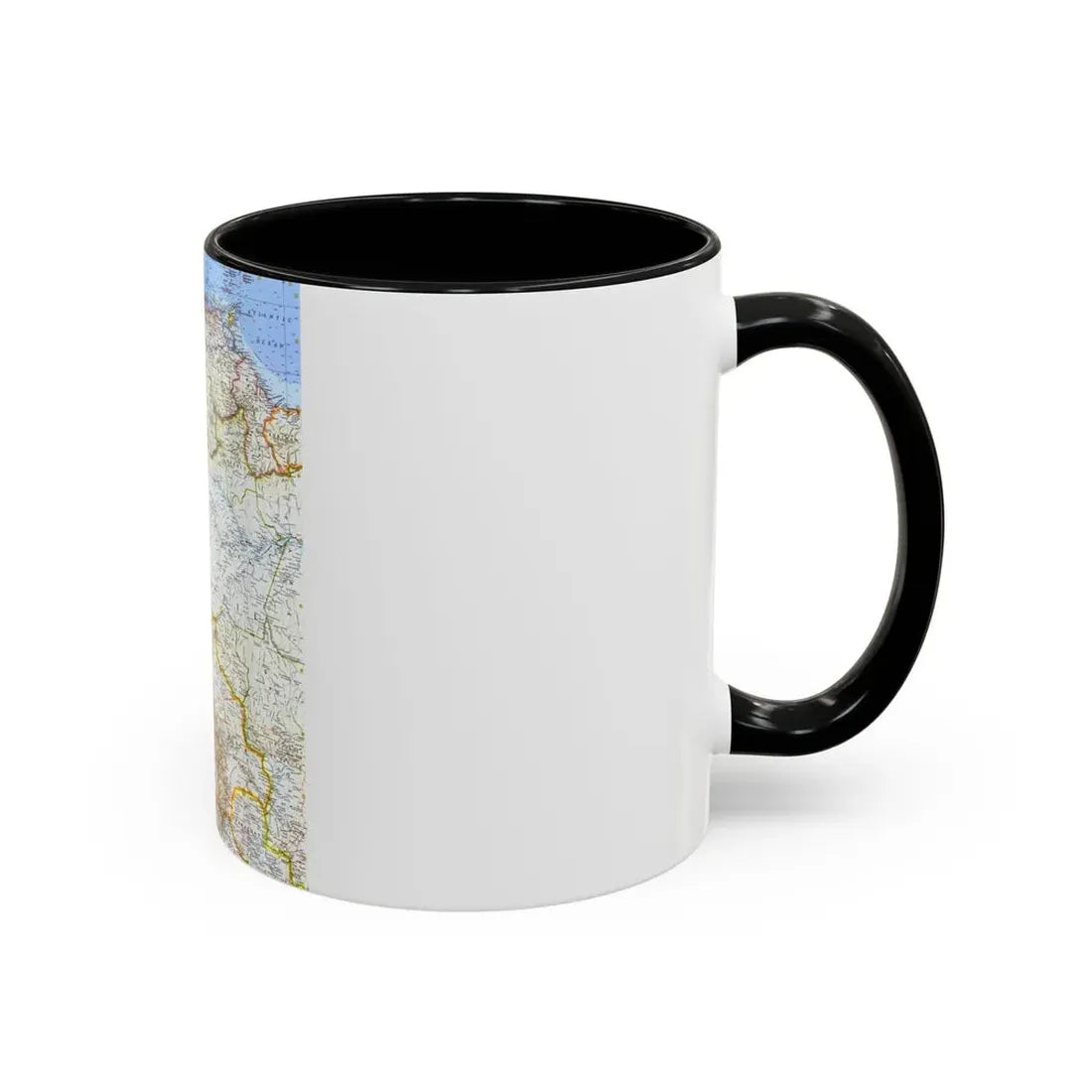 South America - Northwestern (1964) (Map) Accent Coffee Mug - Go Mug Yourself