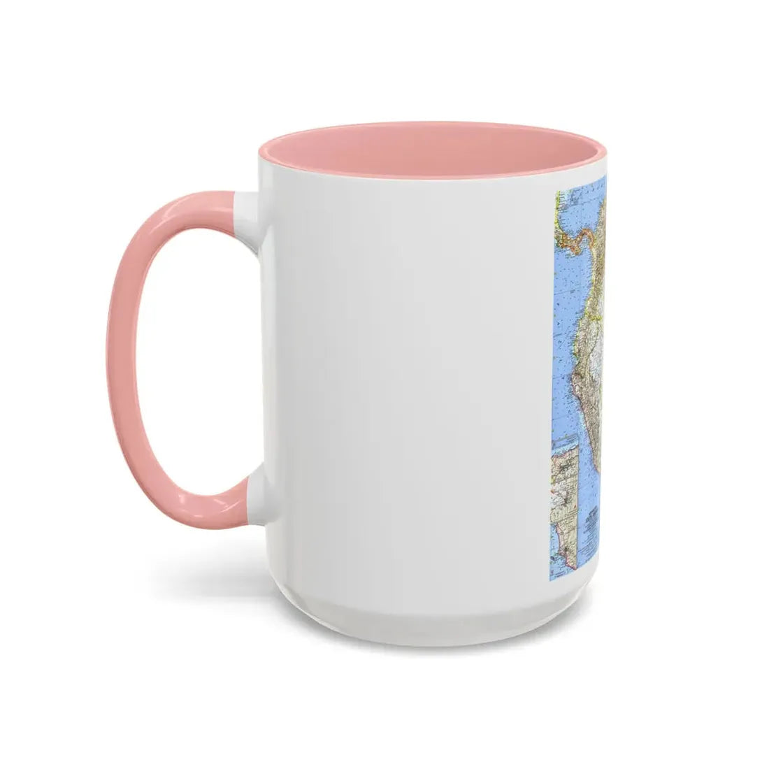 South America - Northwestern (1964) (Map) Accent Coffee Mug - Go Mug Yourself