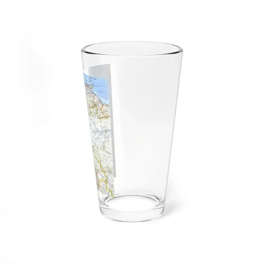 South America - Northwestern (1964) (Map) Pint Glass 16oz - Go Mug Yourself