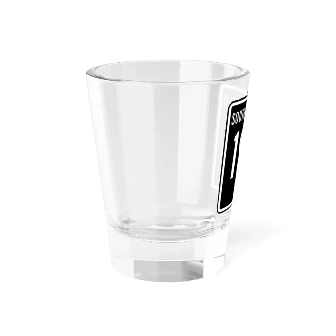 South Bloomfield Township Route 190 Morrow County Ohio (Ohio) (Road Sign) Shot Glass 1.5oz - Go Mug Yourself