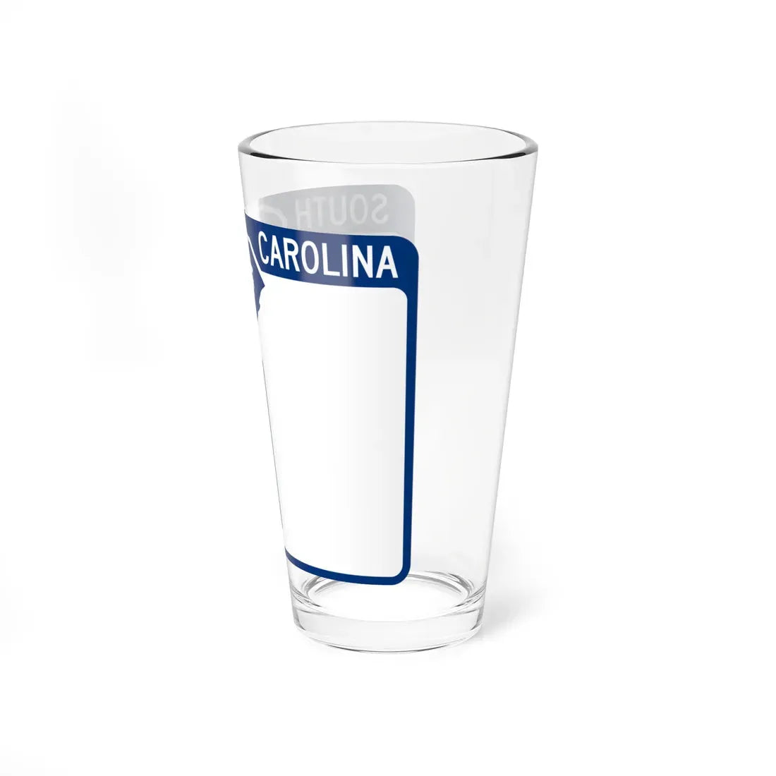 South Carolina 1 (South Carolina) (Road Sign) Pint Glass 16oz - Go Mug Yourself