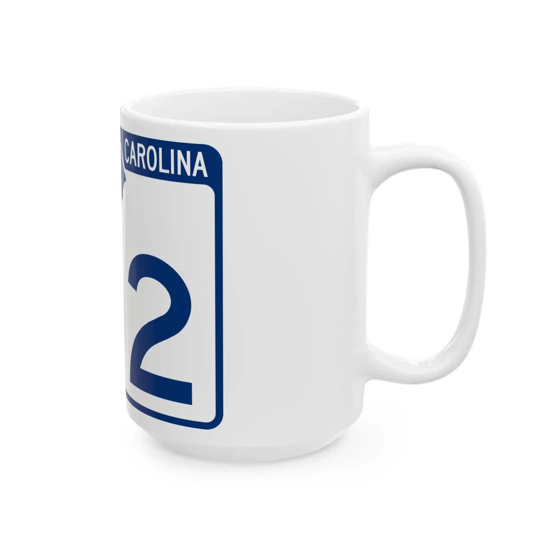 South Carolina 102 (South Carolina) (Road Sign) White Coffee Mug - Go Mug Yourself