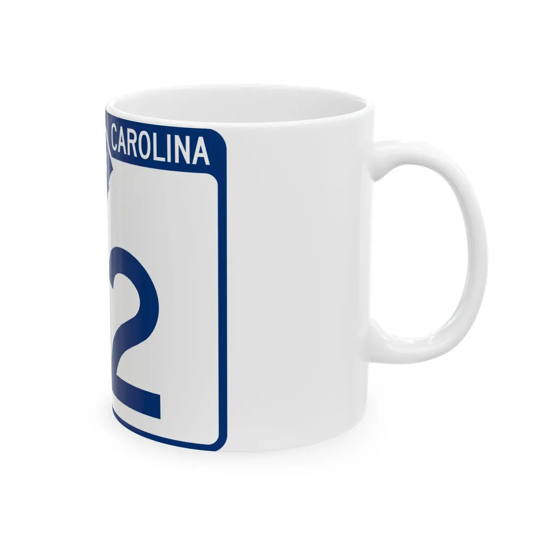 South Carolina 112 (South Carolina) (Road Sign) White Coffee Mug - Go Mug Yourself