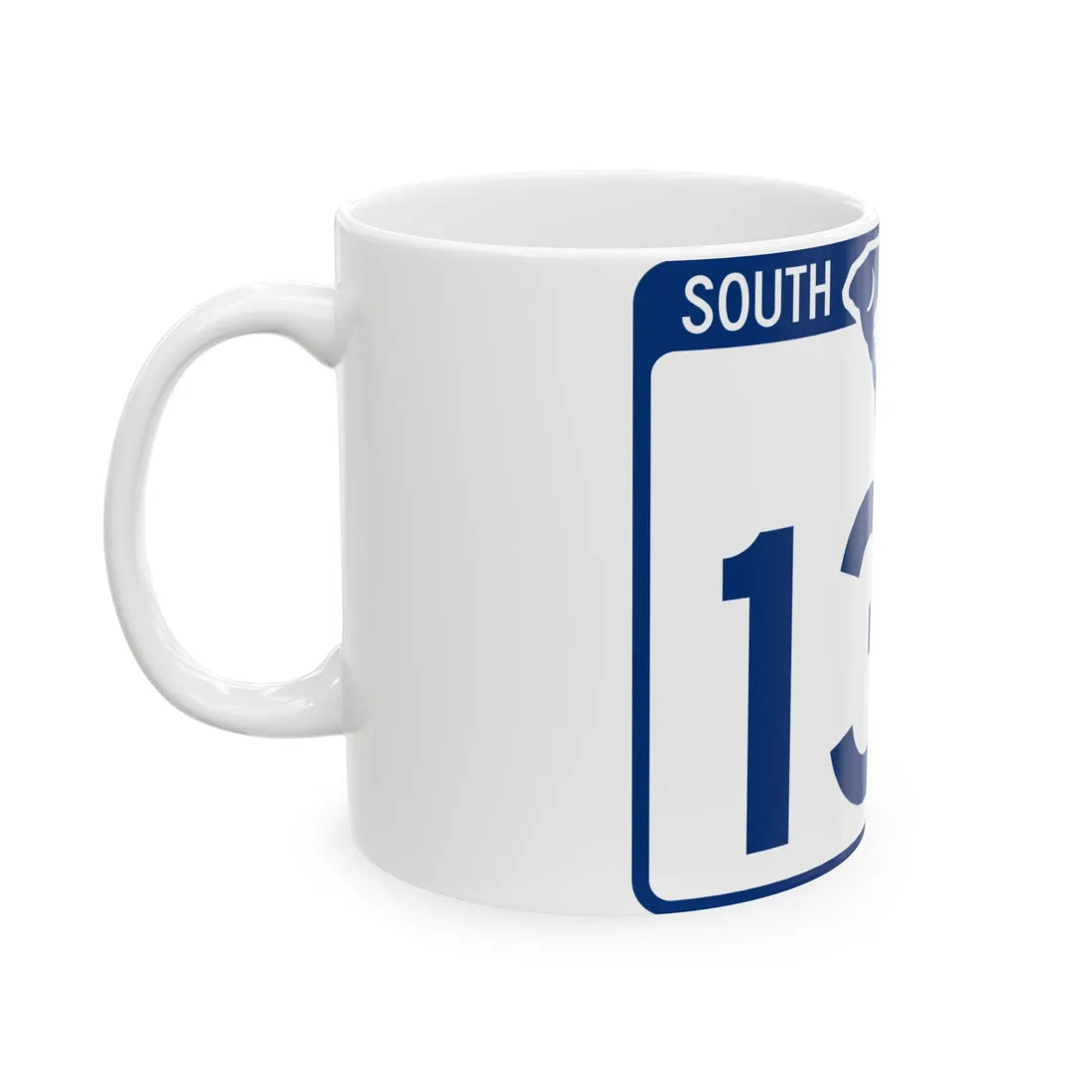 South Carolina 137 (South Carolina) (Road Sign) White Coffee Mug - Go Mug Yourself