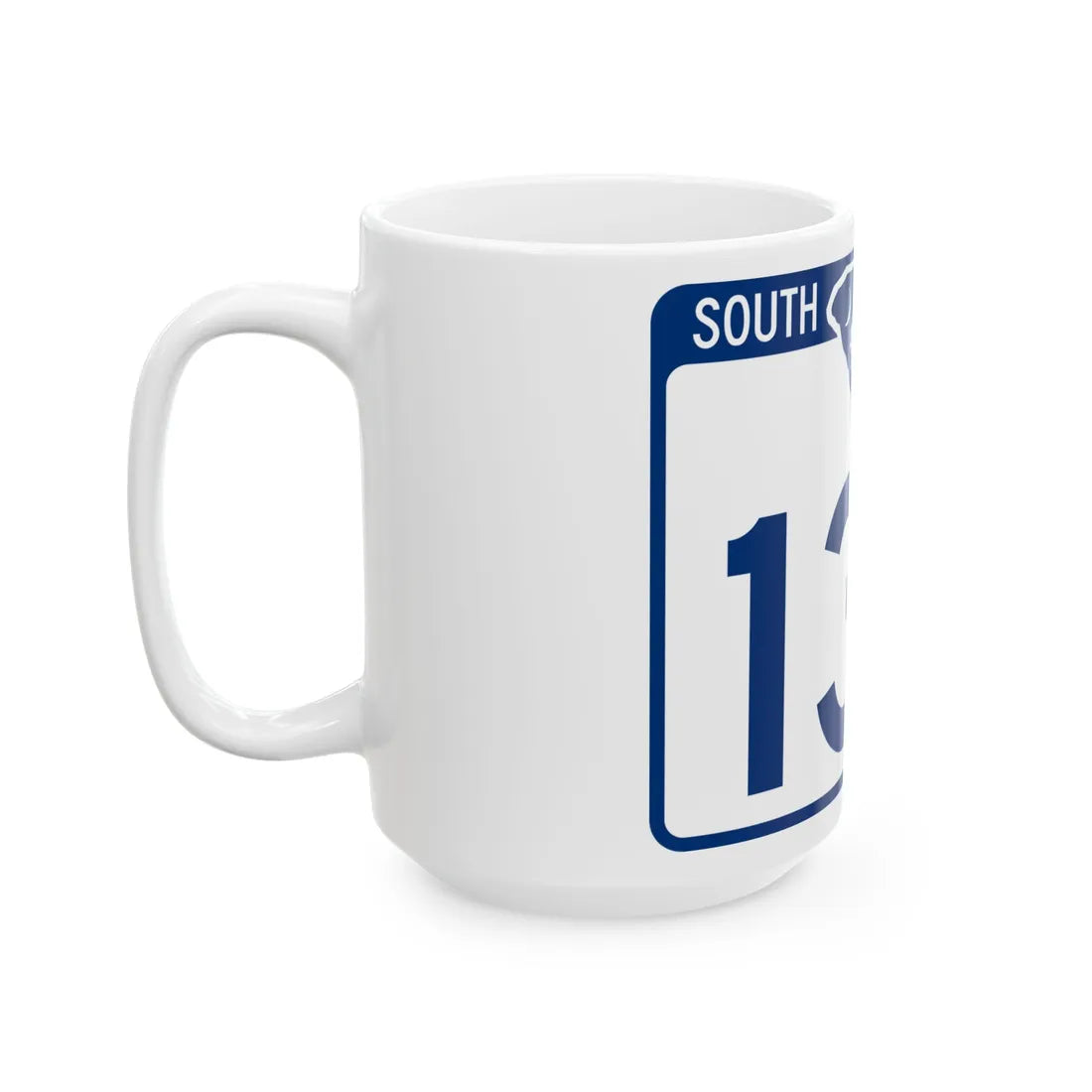 South Carolina 137 (South Carolina) (Road Sign) White Coffee Mug - Go Mug Yourself