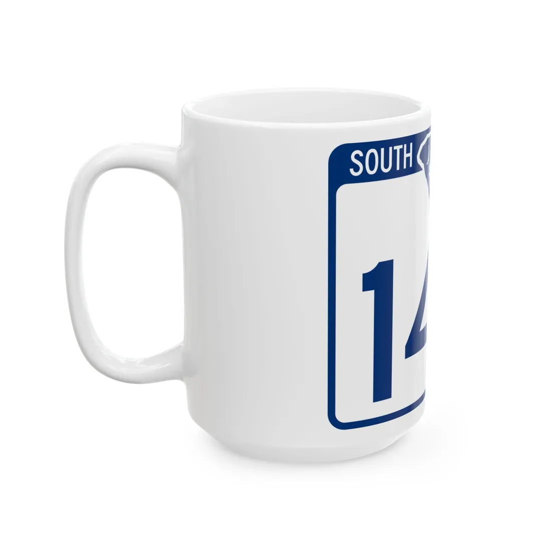 South Carolina 143 (South Carolina) (Road Sign) White Coffee Mug - Go Mug Yourself