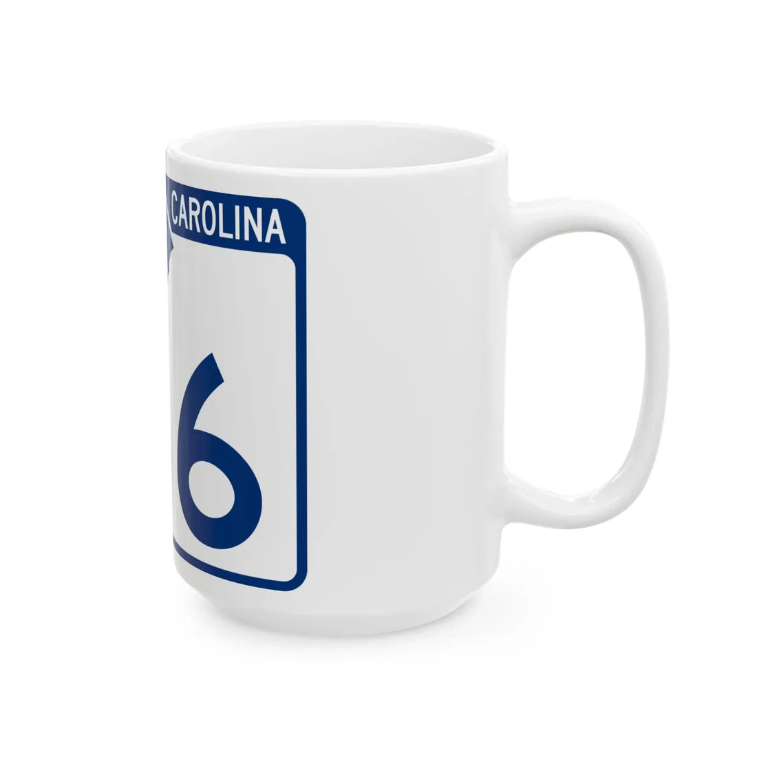 South Carolina 146 (South Carolina) (Road Sign) White Coffee Mug - Go Mug Yourself