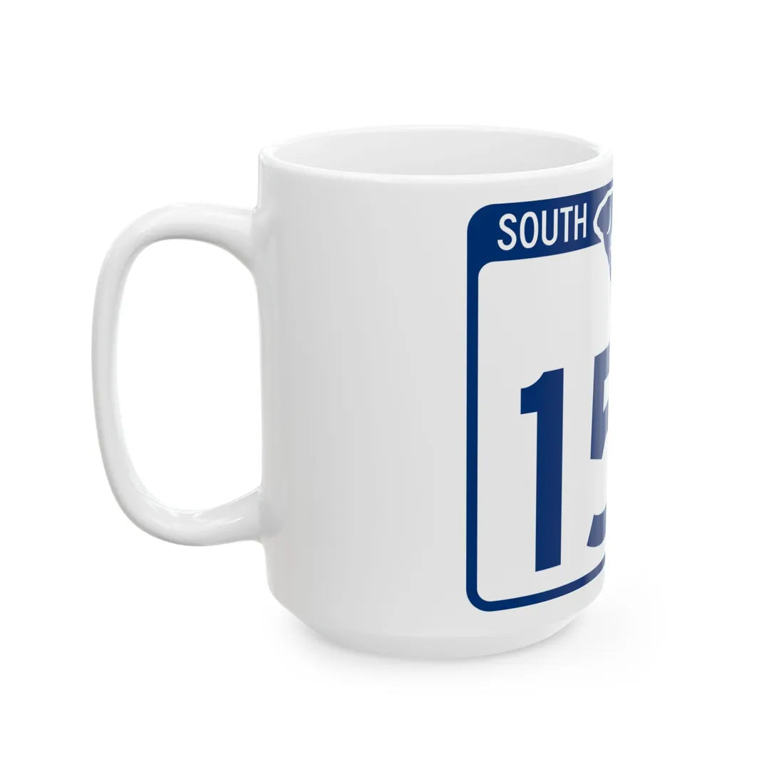 South Carolina 157 (South Carolina) (Road Sign) White Coffee Mug - Go Mug Yourself