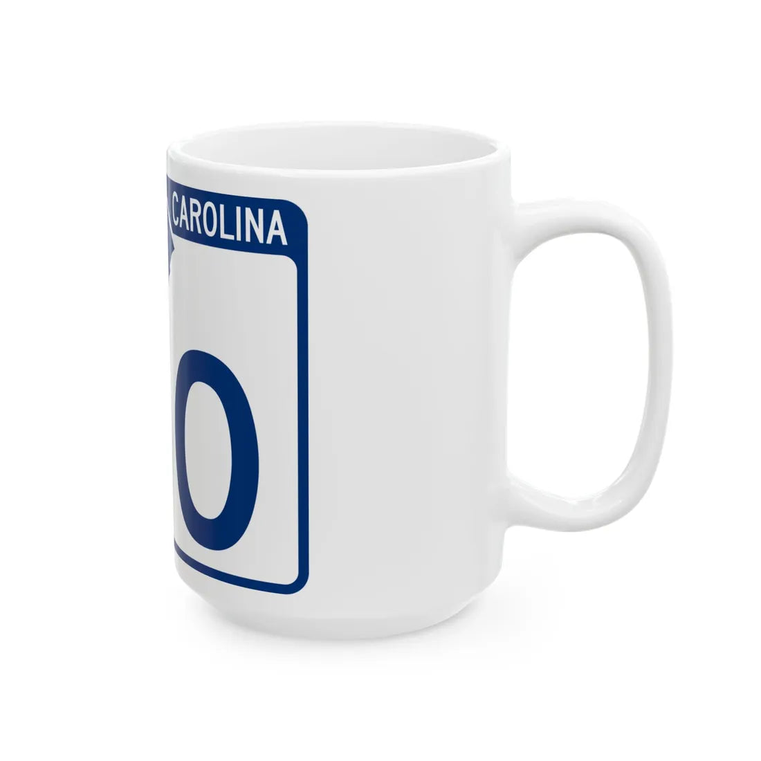 South Carolina 170 (South Carolina) (Road Sign) White Coffee Mug - Go Mug Yourself