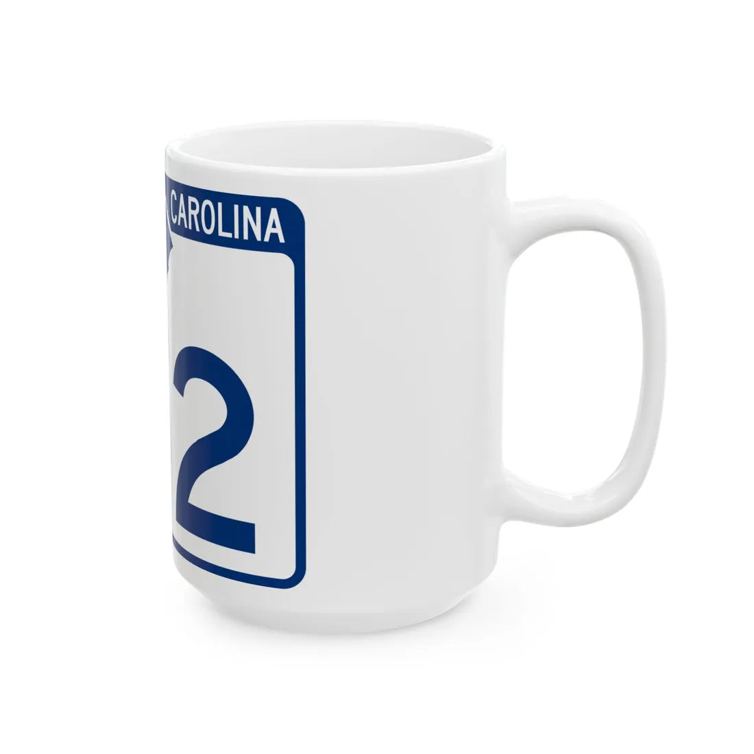 South Carolina 172 (South Carolina) (Road Sign) White Coffee Mug - Go Mug Yourself