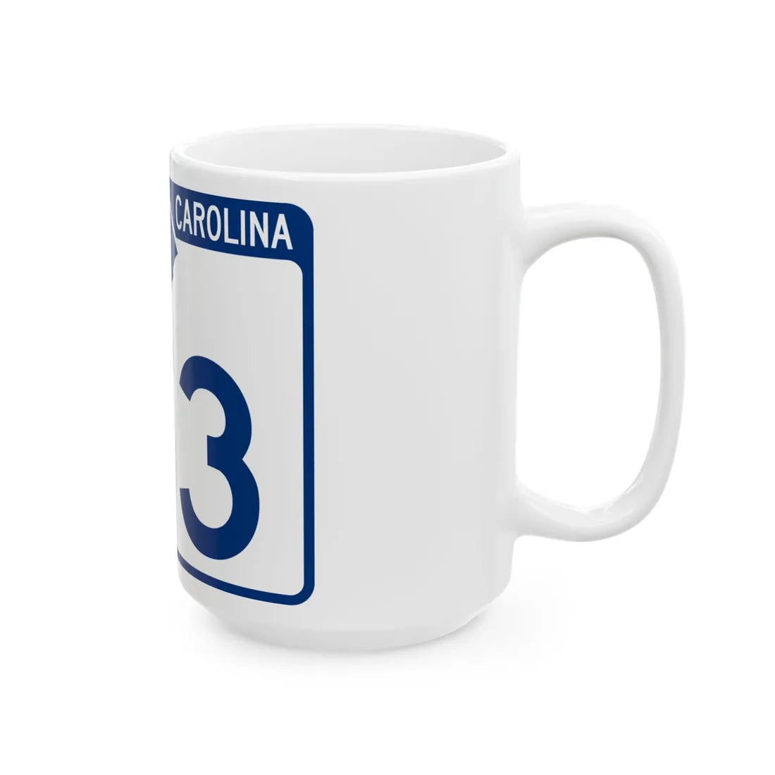 South Carolina 173 (South Carolina) (Road Sign) White Coffee Mug - Go Mug Yourself