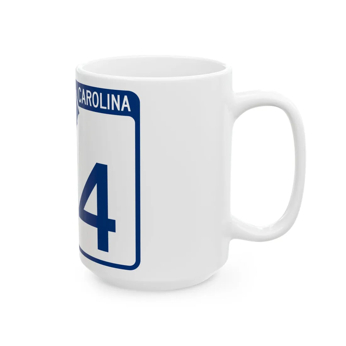 South Carolina 174 (South Carolina) (Road Sign) White Coffee Mug - Go Mug Yourself