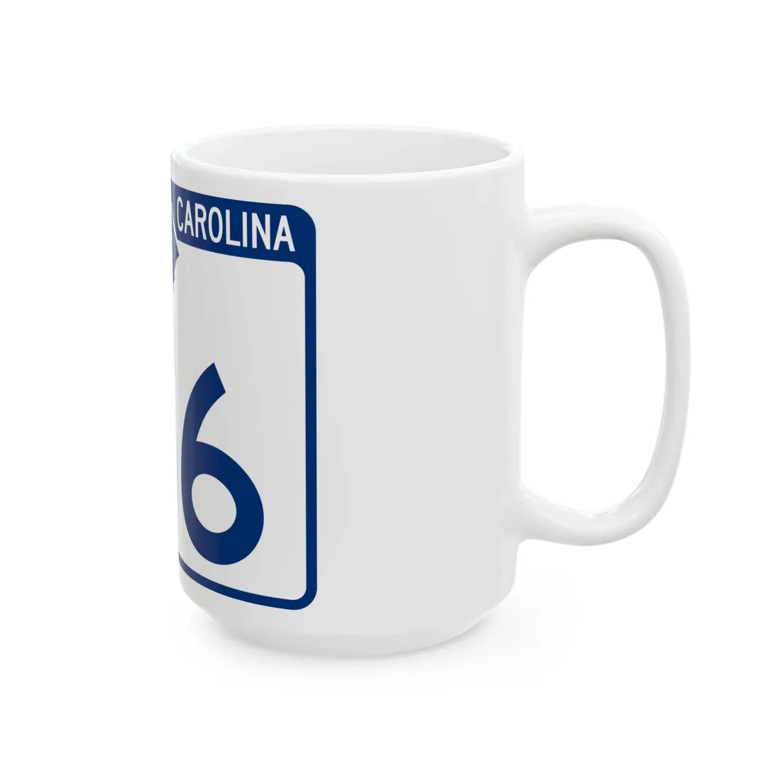 South Carolina 176 (South Carolina) (Road Sign) White Coffee Mug - Go Mug Yourself