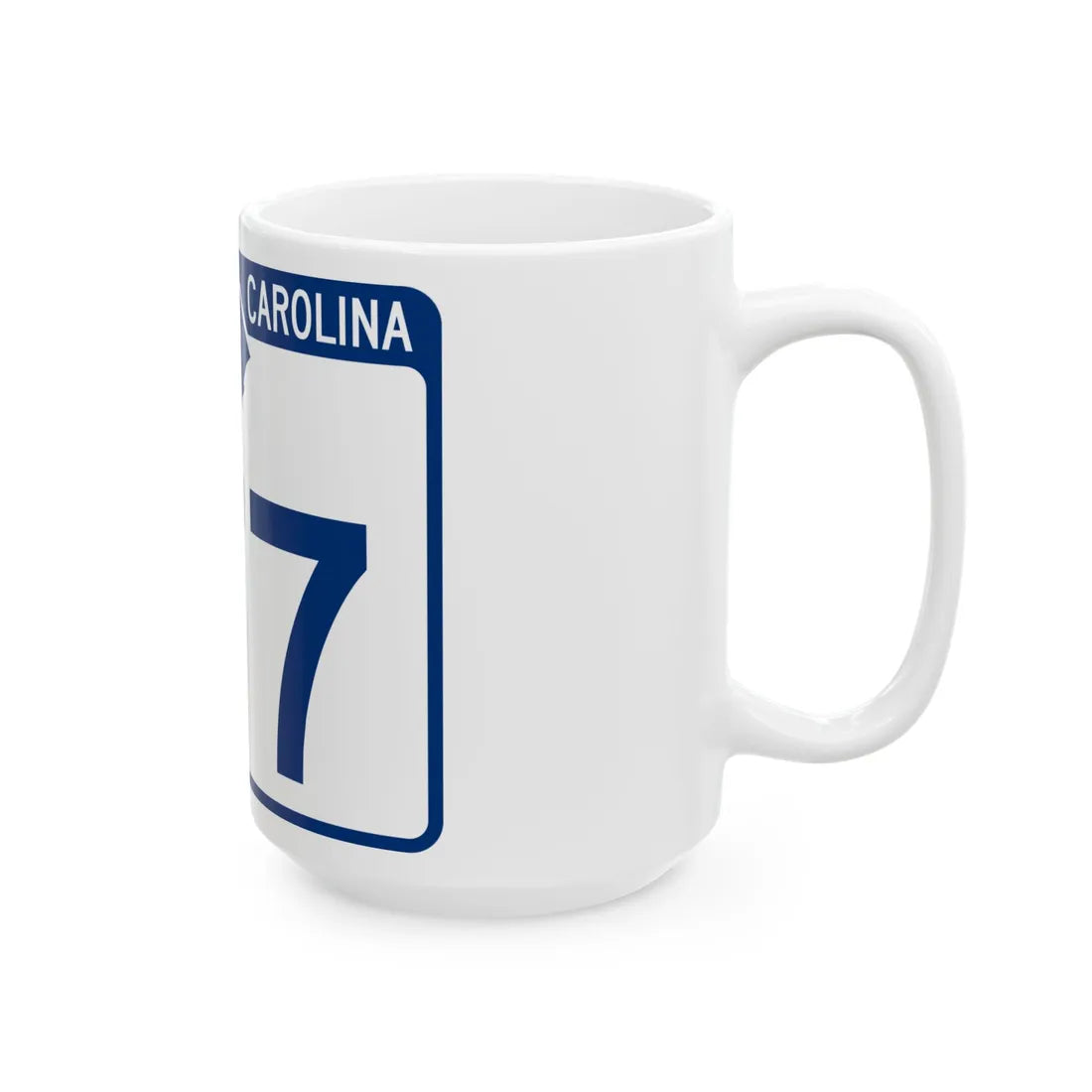 South Carolina 177 (South Carolina) (Road Sign) White Coffee Mug - Go Mug Yourself