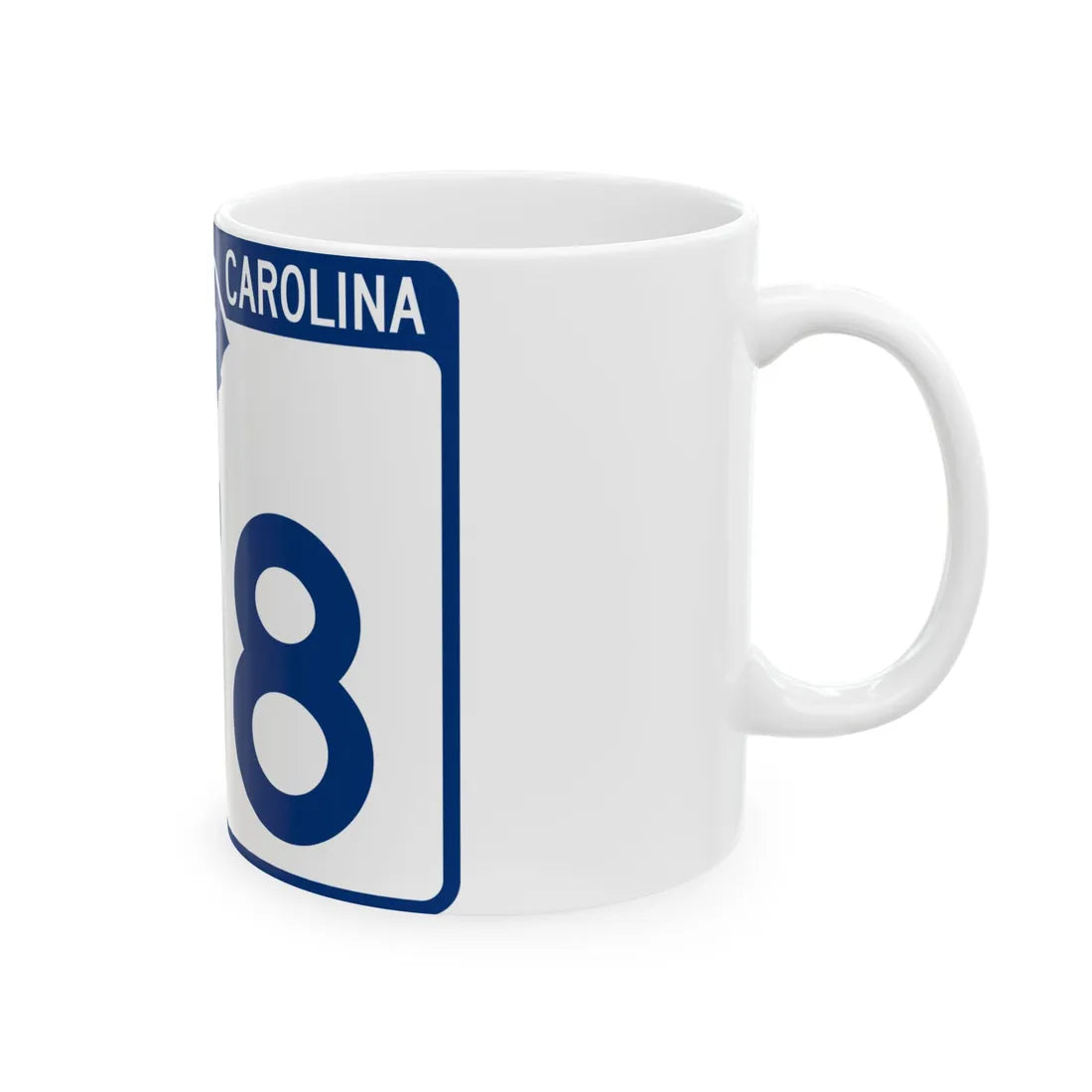 South Carolina 178 (South Carolina) (Road Sign) White Coffee Mug - Go Mug Yourself