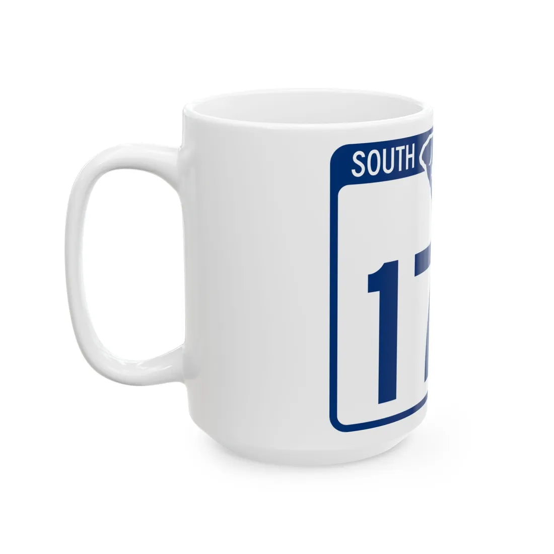 South Carolina 178 (South Carolina) (Road Sign) White Coffee Mug - Go Mug Yourself