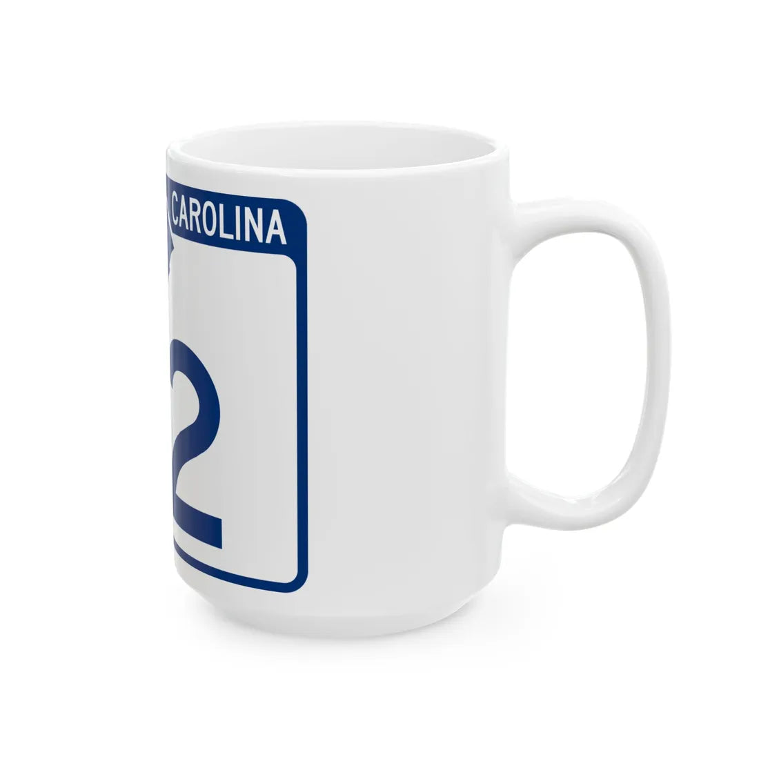 South Carolina 32 (South Carolina) (Road Sign) White Coffee Mug - Go Mug Yourself