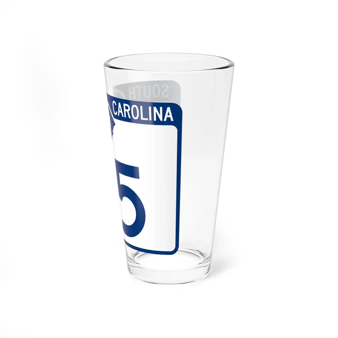 South Carolina 35 (South Carolina) (Road Sign) Pint Glass 16oz - Go Mug Yourself