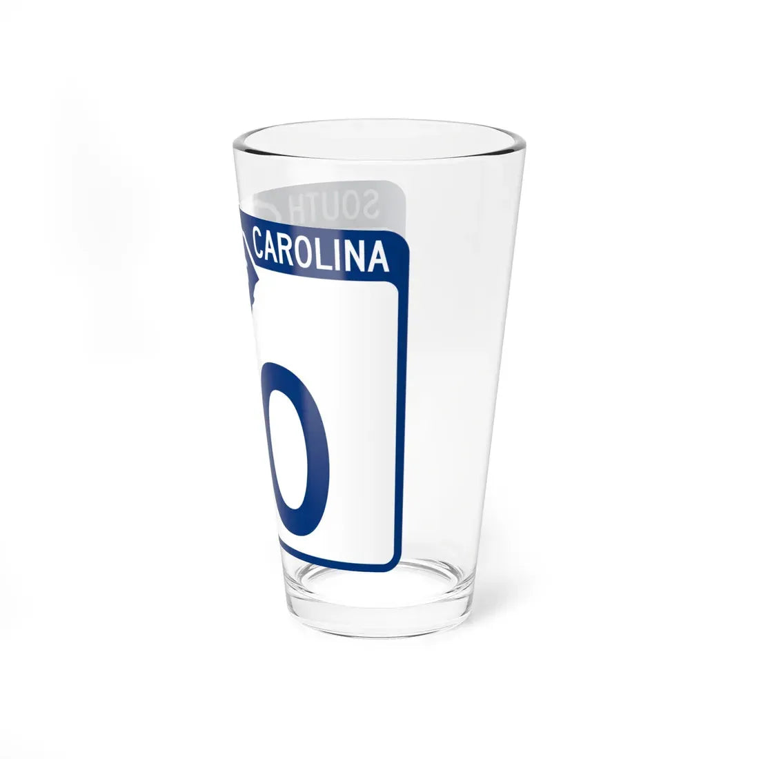 South Carolina 40 (South Carolina) (Road Sign) Pint Glass 16oz - Go Mug Yourself