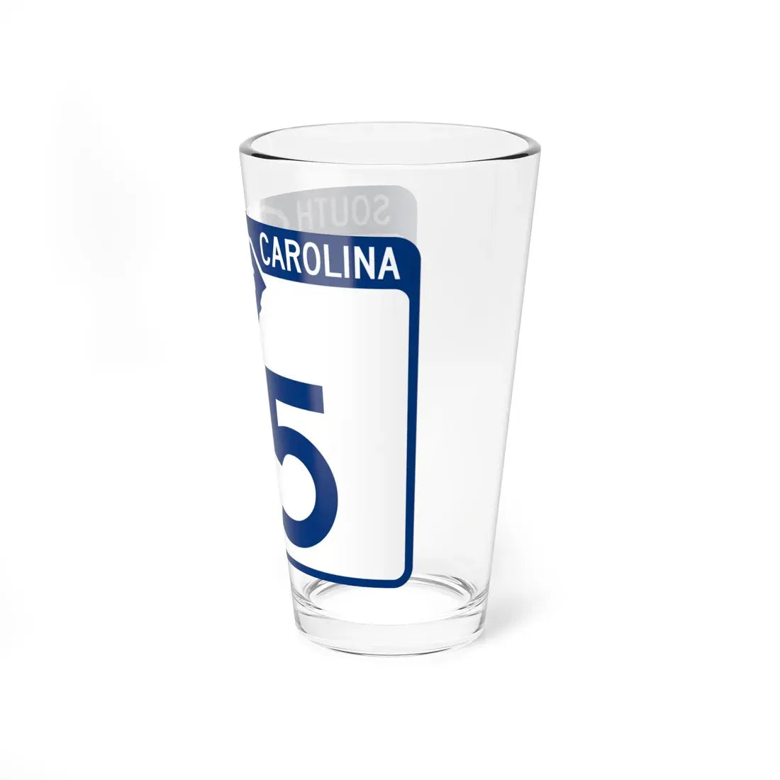 South Carolina 45 (South Carolina) (Road Sign) Pint Glass 16oz - Go Mug Yourself