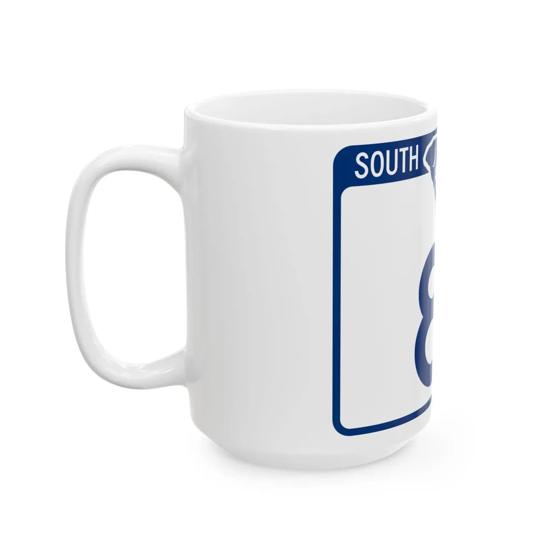 South Carolina 81 (South Carolina) (Road Sign) White Coffee Mug - Go Mug Yourself