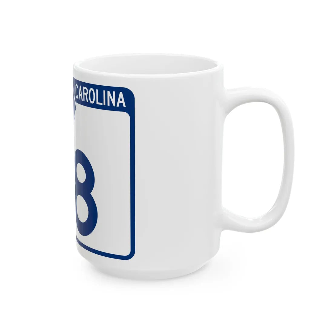 South Carolina 88 (South Carolina) (Road Sign) White Coffee Mug - Go Mug Yourself