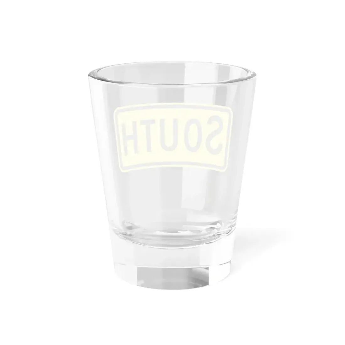 South plate Wyoming (Wyoming) (Road Sign) Shot Glass 1.5oz - Go Mug Yourself