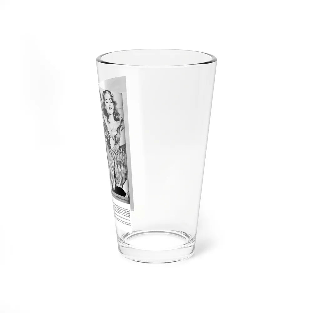 South-Sea-Stories-November-1962-3 (Magazine Illustration) Pint Glass 16oz - Go Mug Yourself
