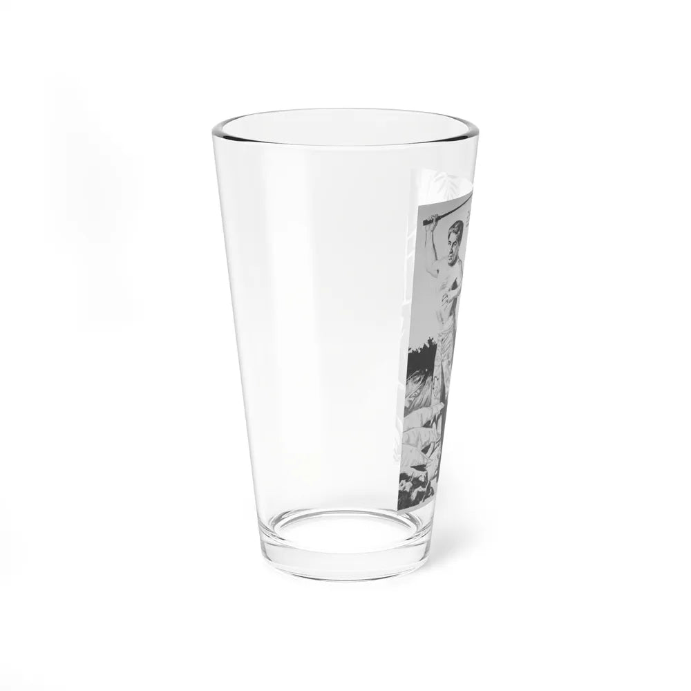 South-Sea-Stories-October-1961-2 (Magazine Illustration) Pint Glass 16oz - Go Mug Yourself