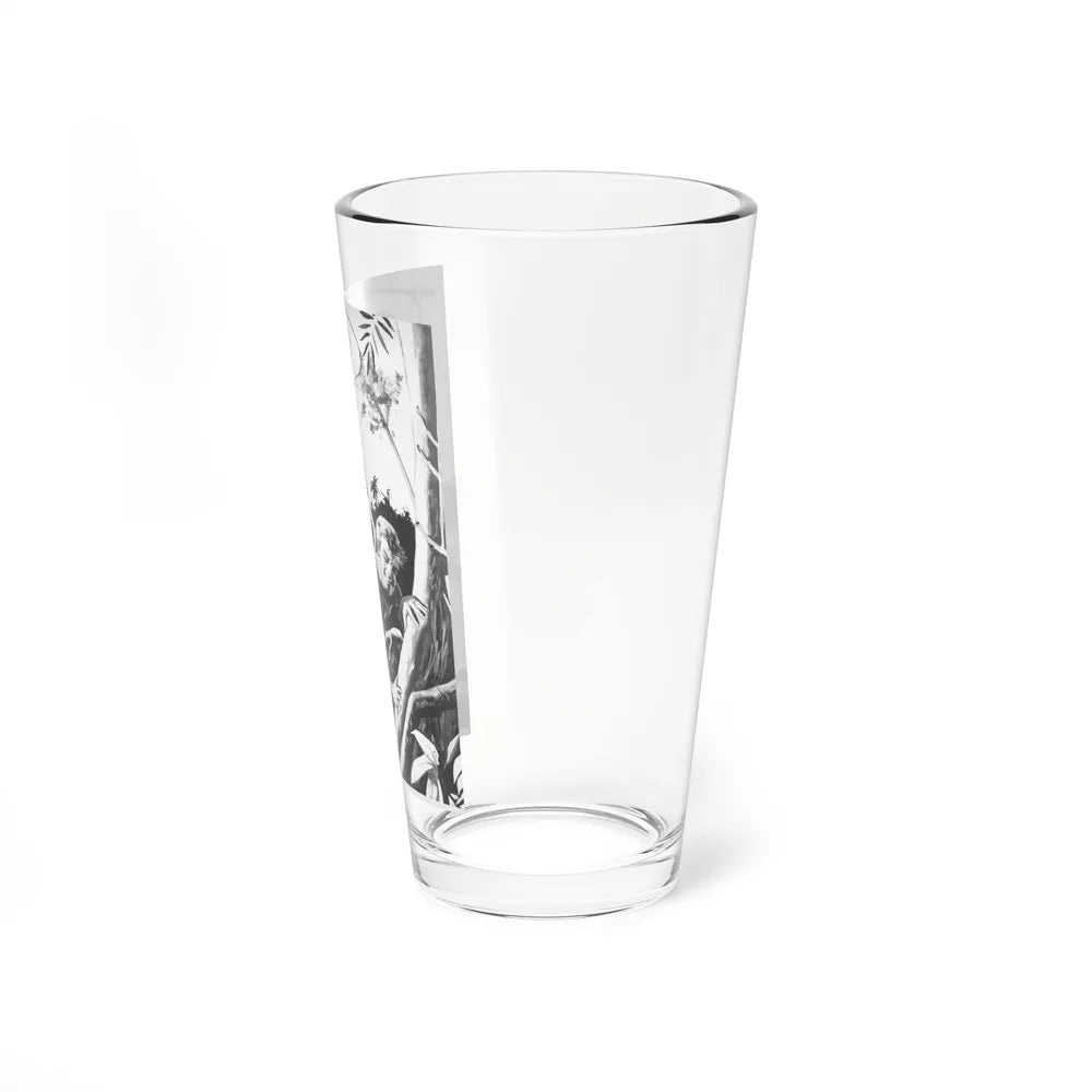 South-Sea-Stories-October-1961-2 (Magazine Illustration) Pint Glass 16oz - Go Mug Yourself