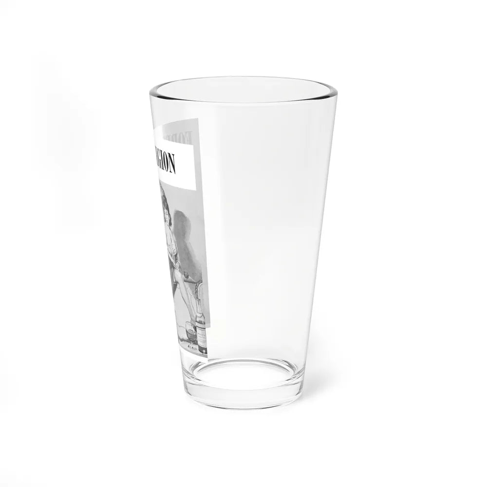 South-Sea-Stories-October-1961-3 (Magazine Illustration) Pint Glass 16oz - Go Mug Yourself