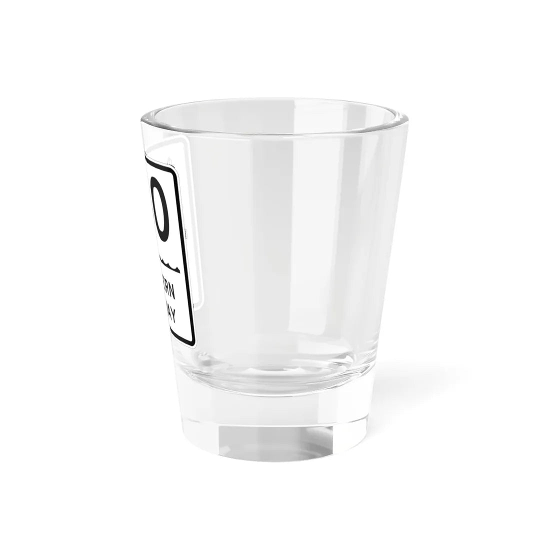 Southern Pkwy Shield (New York) (Road Sign) Shot Glass 1.5oz - Go Mug Yourself