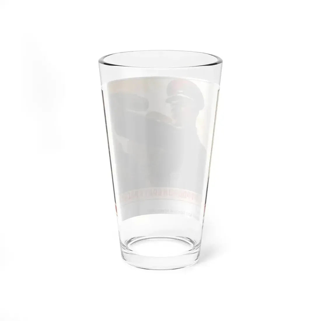 Soviet Era Poster 106 - Pint Glass 16oz - Go Mug Yourself