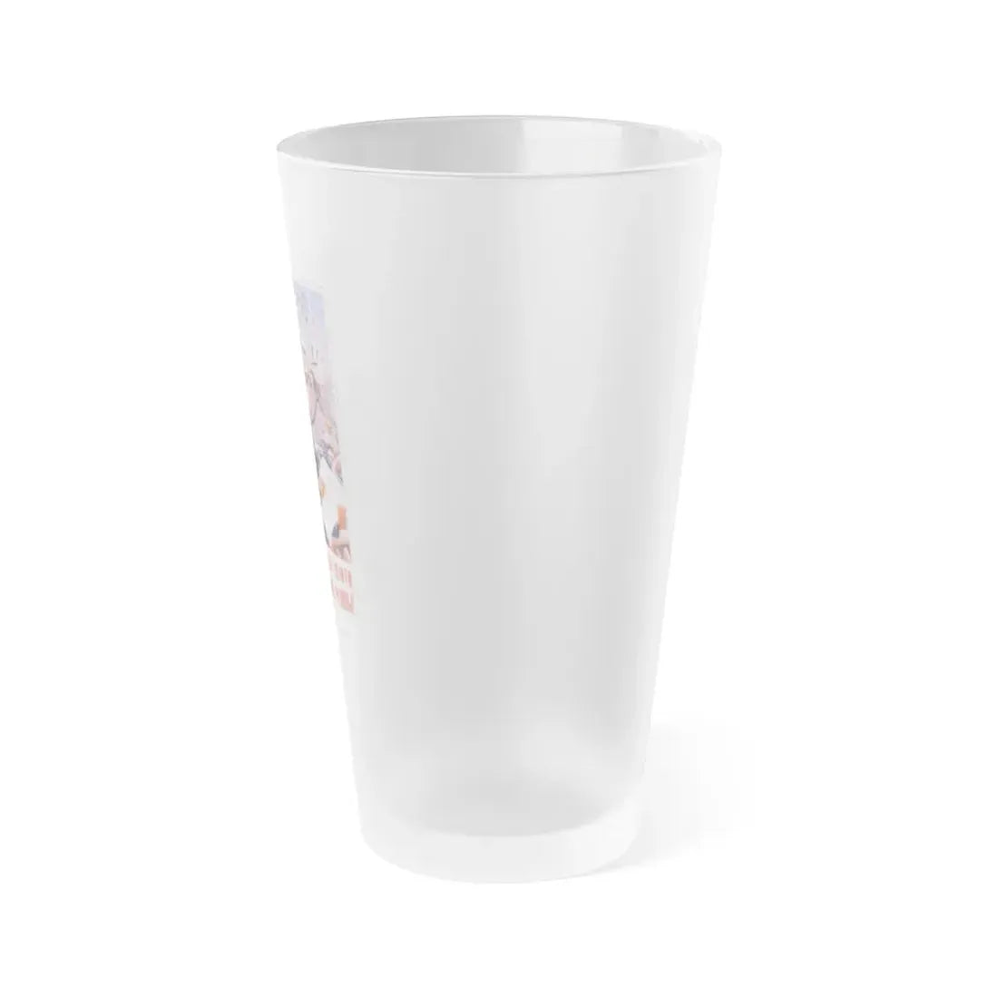 Soviet Era Poster 111 - Frosted Pint Glass 16oz - Go Mug Yourself