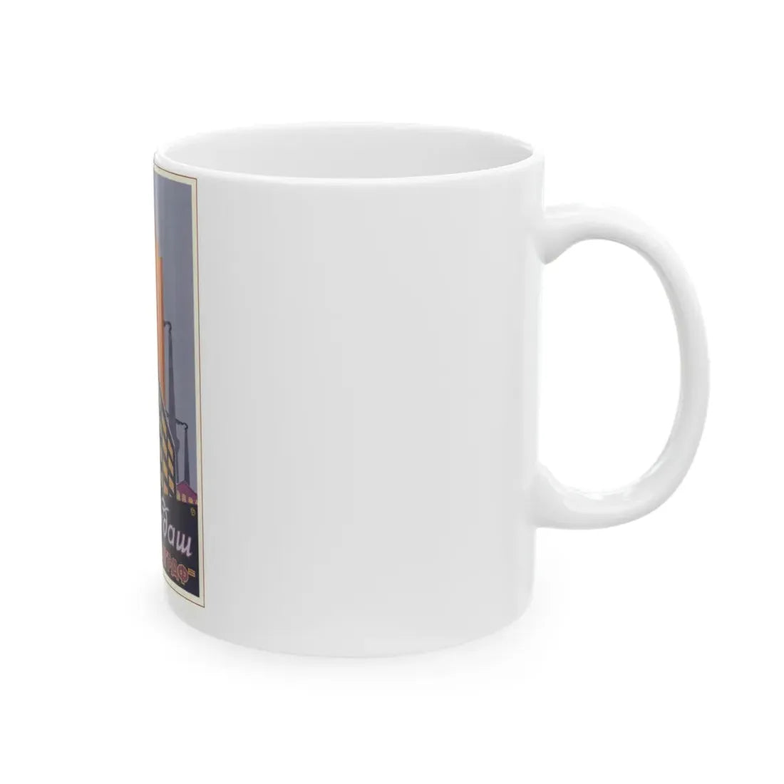 Soviet Era Poster 135 - White Coffee Mug - Go Mug Yourself