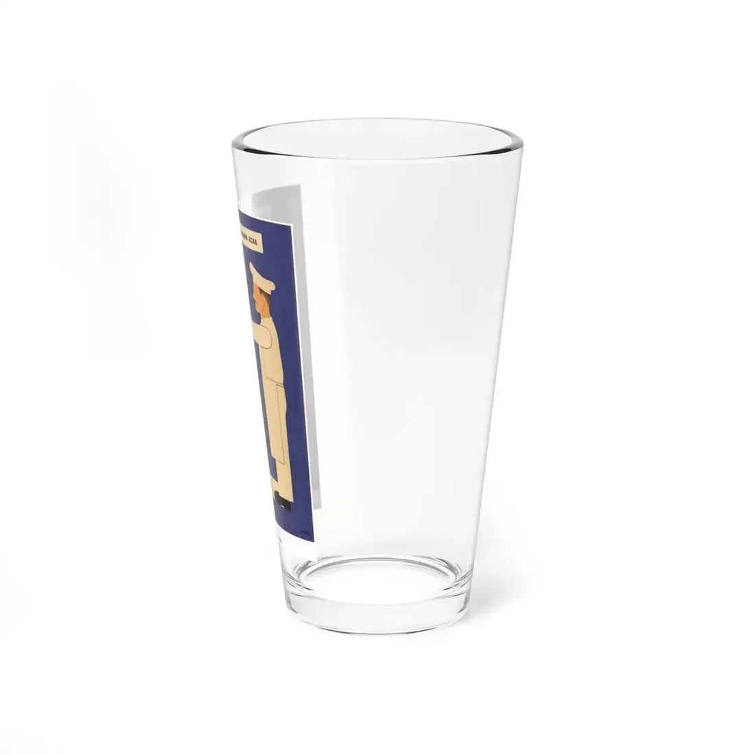Soviet Era Poster 140 - Pint Glass 16oz - Go Mug Yourself