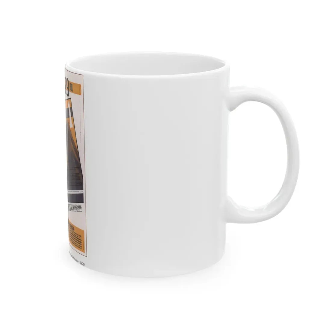 Soviet Era Poster 146 - White Coffee Mug - Go Mug Yourself