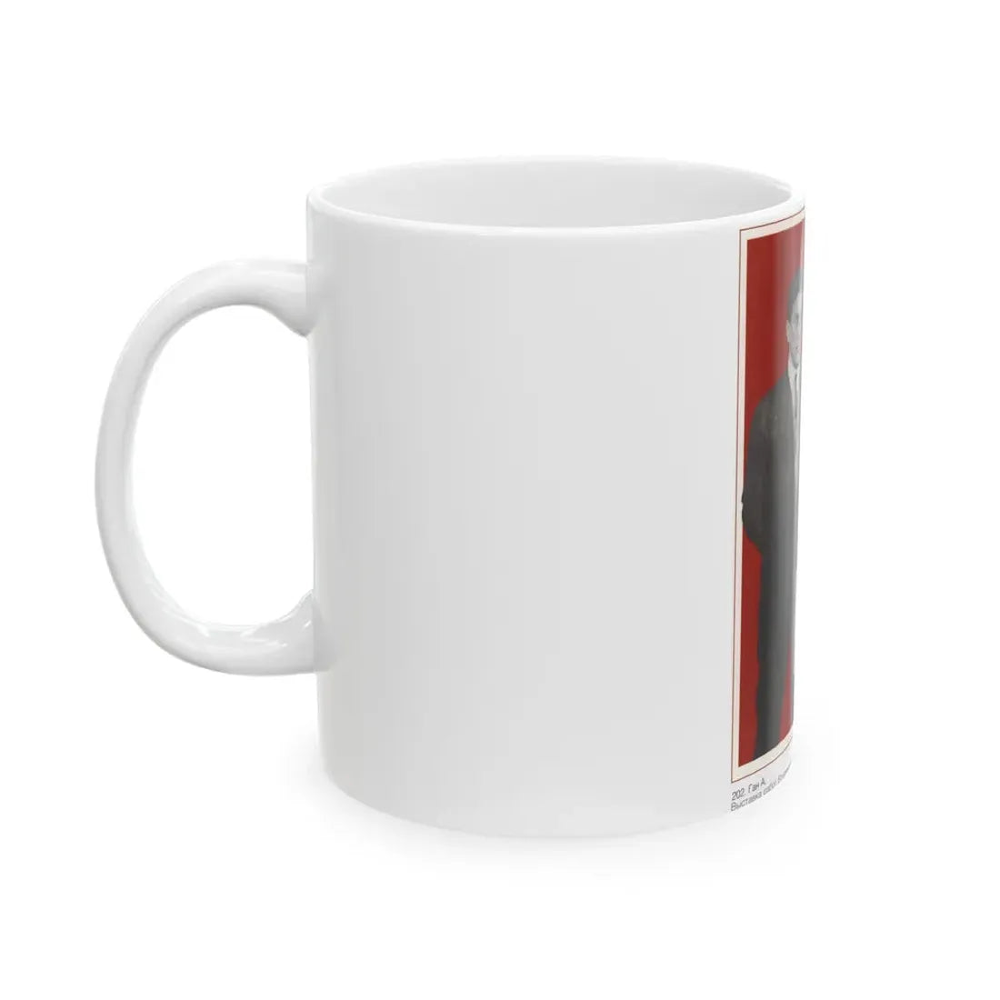 Soviet Era Poster 147 - White Coffee Mug - Go Mug Yourself