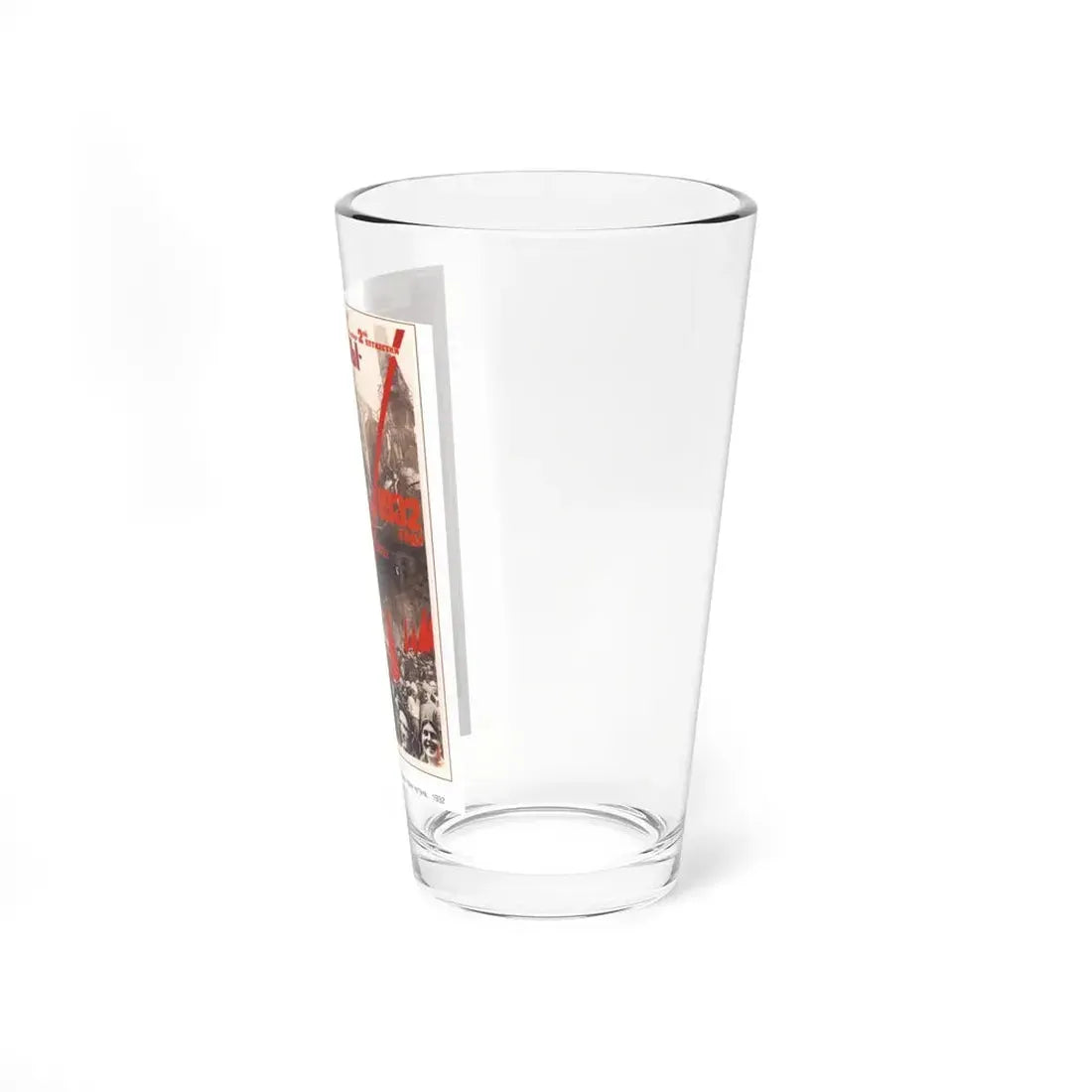 Soviet Era Poster 153 - Pint Glass 16oz - Go Mug Yourself
