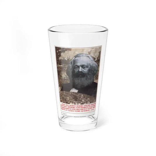 Soviet Era Poster 165 - Pint Glass 16oz 16oz - Go Mug Yourself