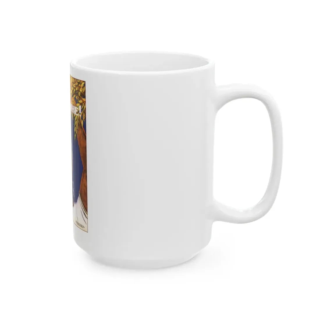 Soviet Era Poster 17 - White Coffee Mug - Go Mug Yourself