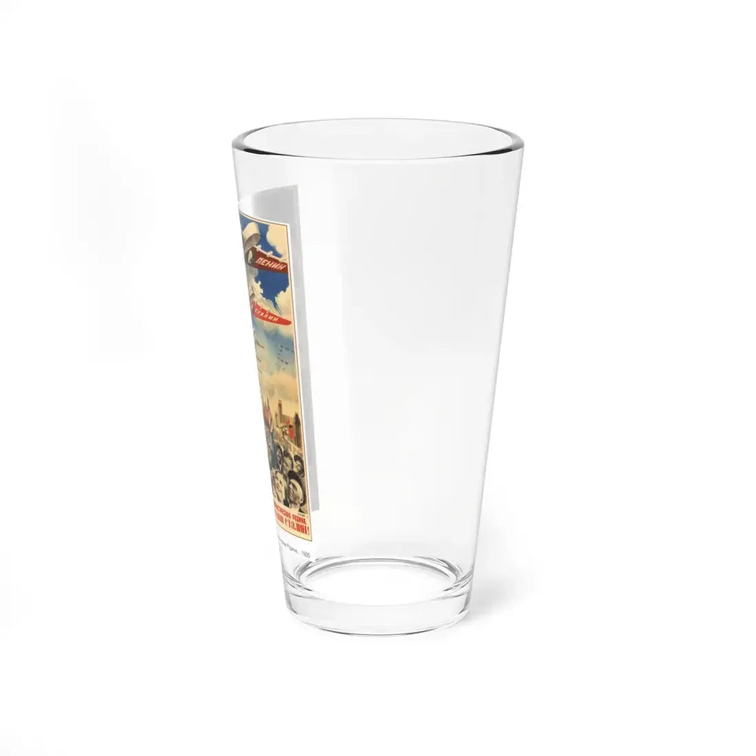Soviet Era Poster 170 - Pint Glass 16oz - Go Mug Yourself