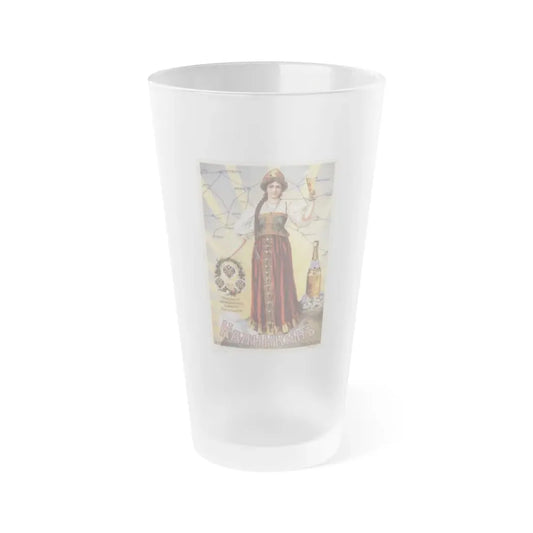 Soviet Era Poster 172 - Frosted Pint Glass 16oz 16oz Frosted - Go Mug Yourself