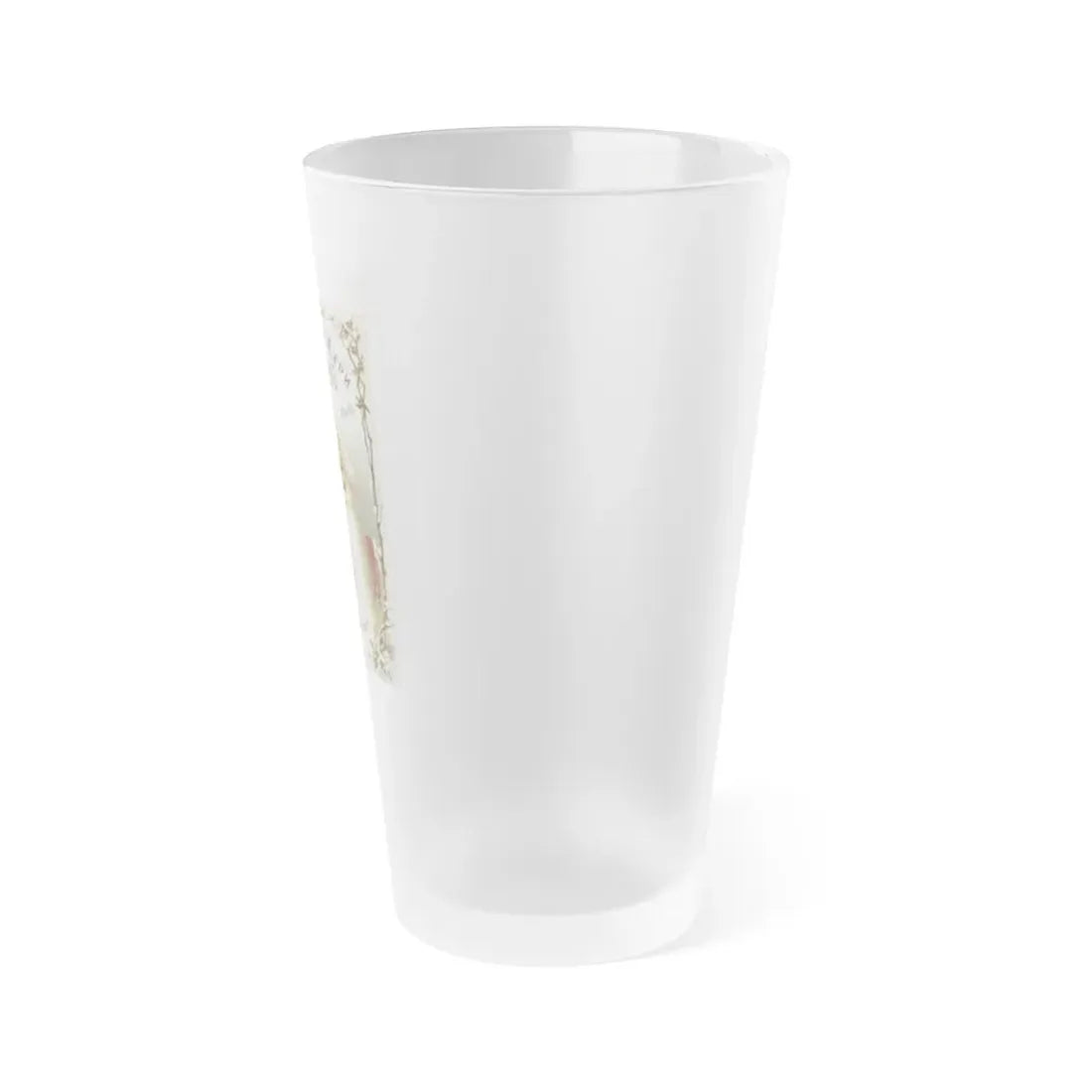 Soviet Era Poster 175 - Frosted Pint Glass 16oz - Go Mug Yourself