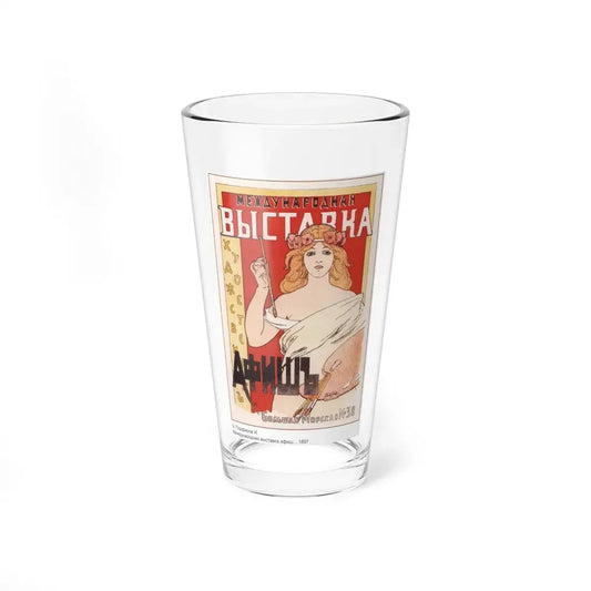 Soviet Era Poster 180 - Pint Glass 16oz 16oz - Go Mug Yourself