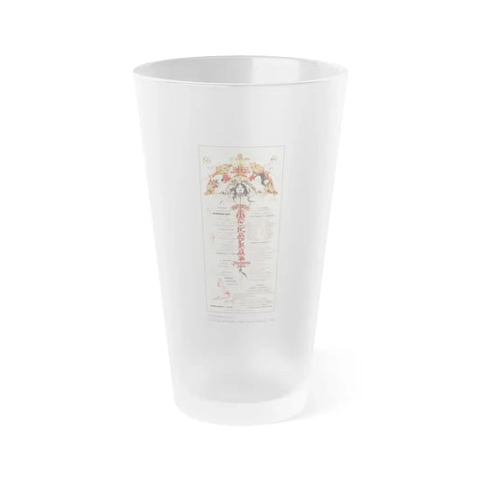 Soviet Era Poster 181 - Frosted Pint Glass 16oz 16oz Frosted - Go Mug Yourself