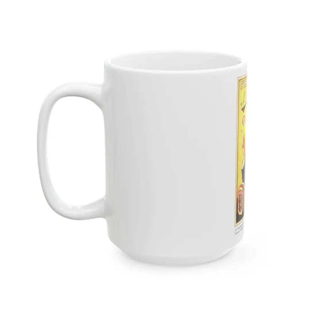 Soviet Era Poster 183 - White Coffee Mug - Go Mug Yourself